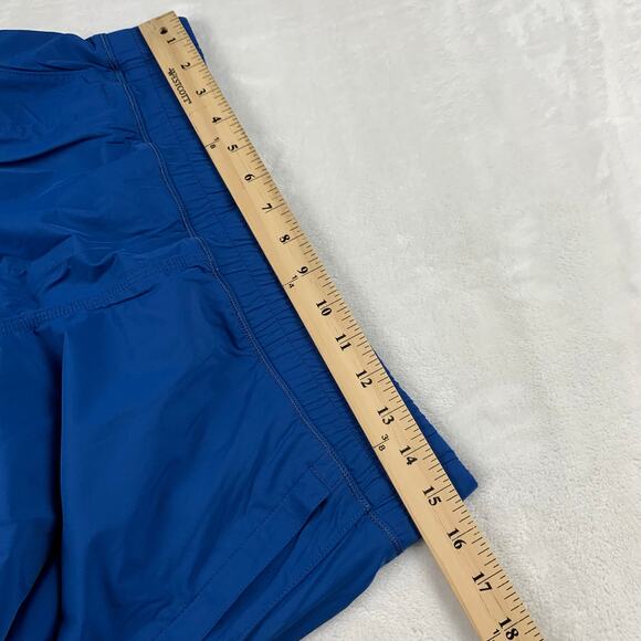 Lululemon Run Dog Runner Pant Womens 8 Limitless Blue Rulu Lined Stretch Glyde - Picture 13 of 14